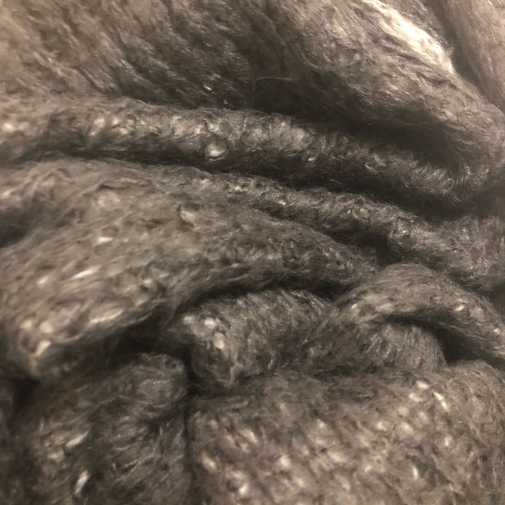 Oversized cozy scarf/wrap